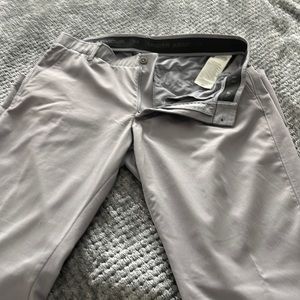 36x34 Gray Under Armour golf pants.